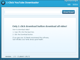 download youtube by click